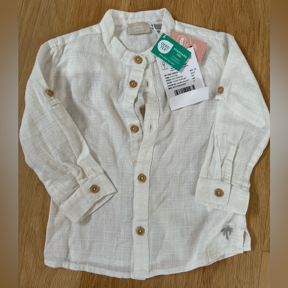 NWT 100% Cotton button down